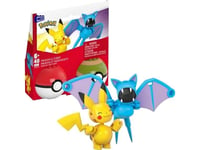 Figurka Mattel Mega Pokemon Pokeball Pikachu I Zubat Hxp12