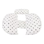 Pregnancy Wedge Pillows Heart Pattern Printed Maternity Pillow For Side Sleeper