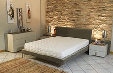 Lot de 2 Matelas 80x200 x 20 cm Très Ferme - Spécial Sommier Electrique - Déhoussable Housse Lavable - 7 Zones de Confort - Très Respirant