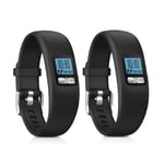 Silicone Watch Strap Set for Garmin Vivofit 4