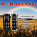 V2 Mini Bt Mobile Phone Dialer Pocket Cellphone Micro Mobile Phone Gold Set