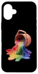 Coque pour iPhone 16 Plus Color Splash pour homme et femme