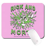 ERT GROUP Original And Officially Licensed By Rick and Morty Mouse Pad for PC, Pattern Rick and Morty 024 Pink, Computer Mouse Mat, Non-Slip, 220 mm x 180 mm