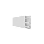 GGK - plinthe électrique 4D 20X80MM L.1,5M blanche 3 compartiments - WS10231