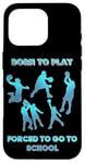 Coque pour iPhone 16 Pro Idée de basket-ball amusante pour garçons et adolescents