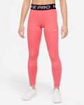 Nike NIKE Pro Long Tights Pink - Girls (XL)