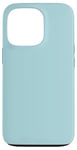 Coque pour iPhone 13 Pro Couleur bleu poudré simple