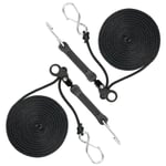 The Perfect Bungee PTDBK2PK Tie Down in Black 12ft (Pack of 2)