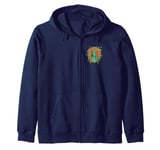 Universal Monsters Creature From The Black Lagoon Christmas Zip Hoodie