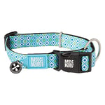 Max & Molly Collier Tendance Smart ID pour Chien, néoprène rembourré Doux, Anti-décoloration, Taille réglable, Smart ID QR-Tag, Lavable pour Chiens de Petite et Moyenne Taille (Taille du Cou 27,9 à