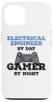 iPhone 13 Funny Electrical Engineer By Day Gamer By Night Humor Case