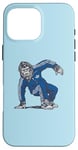 Coque pour iPhone 16 Pro Max Break Dancing Sasquatch B-Boy Bigfoot Dancer