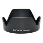 JJC LH-73B Lens Hood for Canon EF-S 18-135mm f/3.5-5.6 IS / 17-85mm rep. EW-73B