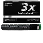 3x per Cartridge Black for Ricoh Aficio MP C-2550-spf MP C-2550-csp