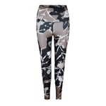 Reebok Womens Myt All Over Print Poly Leggings, Black, L EU