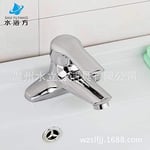 Modern hot and Cold Water tap Double Hole Bathroom hot and Cold Water tap Shower Faucet