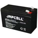 Japcell JCV12-7.2 F2 12V 7,2Ah AGM (6,3mm) - Premium