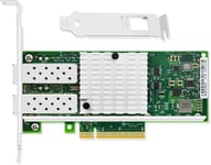 PCIe Carte Ethernet 10Gb SFP+ avec 2X 10G SFP+ Ports, Compatible avec Freebox Ultra