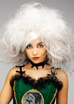 Magic Box Womens Deluxe Grey Frankenstein Bride Wig