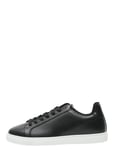 Slhevan New Leather Sneaker Noos O Låga Sneakers Black Selected Homme