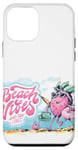 Coque pour iPhone 12 mini Beach Vibes Dessin animé fraise