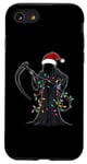 Coque pour iPhone SE (2020) / 7 / 8 Chapeau de Noël Grim Reaper The Death Christmas