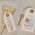 Magic Reindeer Food & Santa's Magic Key - Christmas Eve Box Filler