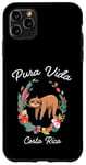 Coque pour iPhone 11 Pro Max Paresseux Costa Rica Pura Vida