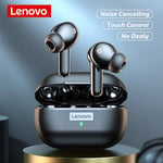 Black D'origine Lenovo LP1S Écouteurs TWS Sans Fil Bluetooth 5.0 Casque Étanche Sport Casques Réduction Du Bruit Écouteurs avec Micro ""Nipseyteko