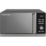 Russell Hobbs Digital Inverter Microwave 25 Litre 900W in Black with 8 Auto Cook Settings & Defrost Function, LED Clock & Timer, Time & Energy Saving, 5 Power Levels RHMI2503B