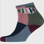 BNWT   VANS  Ladies Colour Block  Socks Multi Colours  Size 4 - 7.5