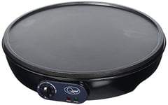 Quest Electric Pancake Maker & Crepe Maker | Extra Large Cooking Surface | Non Stick, Easy Clean Up | Includes Utensils | Perfect for Pancakes, Crepes, Omelettes, Chapati, Roti