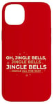 Coque pour iPhone 14 Plus Oh Jingle Bells Jingle All The Way, paroles de Noël, Peggy Lee