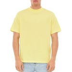 Johnny Urban Tee Shirt Homme & Femme Jaune - Sammy - Oversize T-Shirt - Heavy Basic Shirt - Classic Col Rond Tshirt à Manches Courtes - Unisex - C Neck - 100% Cotton