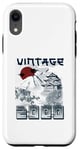 Coque pour iPhone XR Anniversaire 24 Ans Pour Homme Femme Rétro Vintage 2000 Japon