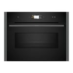 Neff N90 Pyrolytic 45L Built In Combination Microwave Oven - Graphite C24MS71G0B