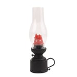 Tlily - Casifer Veilleuse Bougie Sans Flamme Bougeoir Dessin Animé Anime Lampe avec Bouton Batterie DéCoration Accessoire