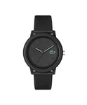 Lacoste Analogue Quartz Watch for Men with Black Silicone Bracelet - 2011171