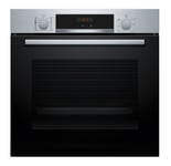 Bosch HQA574BS3B 59.4Cm Built In Electric Single Oven - Stainless Steel