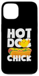 iPhone 13 Hot Dog Chick Funny Food Humor Design Case