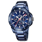 Festina Hommes Montre Chronographe F20643-1 Inox Bleu Spécial Edition