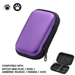 Data Frog-Étui Pour Anberalfred,Housse De Protection,Accessoires Pour R36s,R35s,Yoo Mini Plus,Rg35xx,Rg35xx - Type Purple