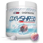 EHPlabs x Ghostbusters Frozen Empire: OxyShred Thermogenic Pre Workout Powder & Shredding Supplement. Clinically Proven with Acetyl L Carnitine, Energy Boost Drink - Frosty Big Apple, 60 Serve