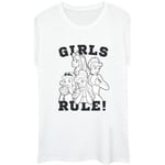 T-shirt Disney  Princesses Girls Rule