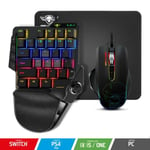 Spirit Of Gamer – Convertisseur Xpert G900 - Pack 3 en 1 RGB Clavier + Souris + Tapis de Souris Pour Consoles PS4, XBOX ONE, SWITCH