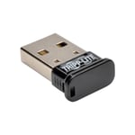 TRIPP LITE Mini Bluetooth USB Adapter 4.0 Class 1 164ft Range 7 Devices - nettverksadapter - USB