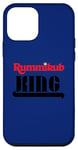 Coque pour iPhone 12 mini Logo Rummikub King avec encre noire Royal Crown