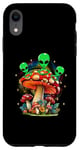 Coque pour iPhone XR Funny Magic Mushroom Alien Trippy Shroom LSDweed Acid Trip