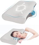 Good Nite Cervical Memory Foam Groove Pillow for Neck and Shoulder Pain Neck fo