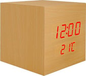 Ltc Radio Alarm Clock Led Cube Alarm Clock With Thermometer Lxltc04